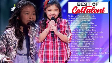 celine angelica golden buzzer|America’s got talent Angelica Hale & Celine Tam all  .